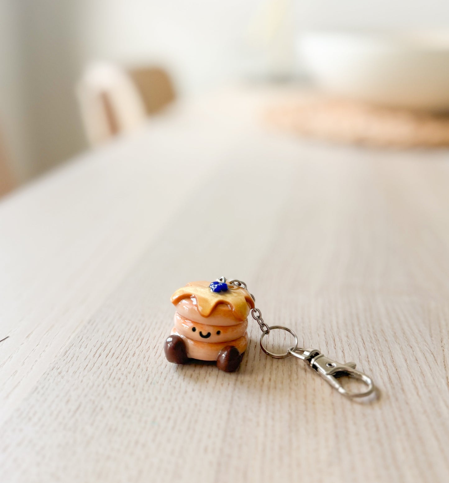 Pancake Jellycat Keychain