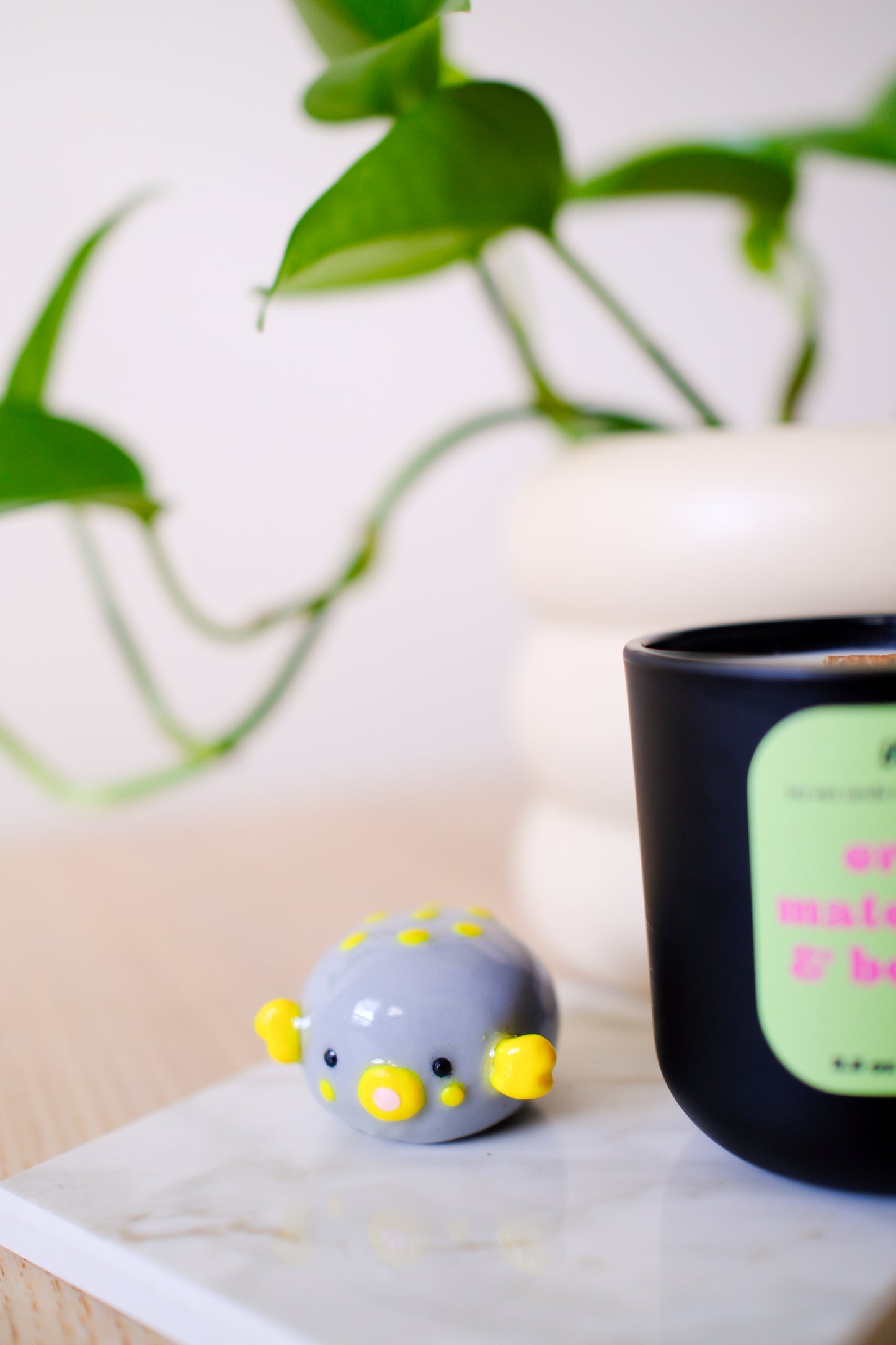 Puffer Fish Desk Friend