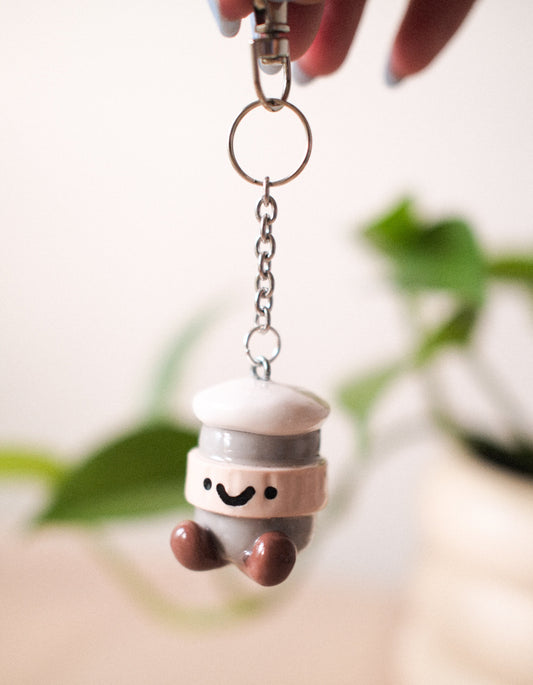 Coffee Jellycat Keychain