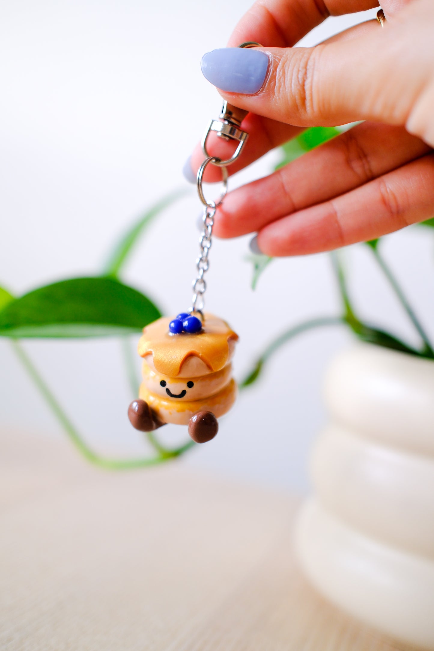 Pancake Jellycat Keychain