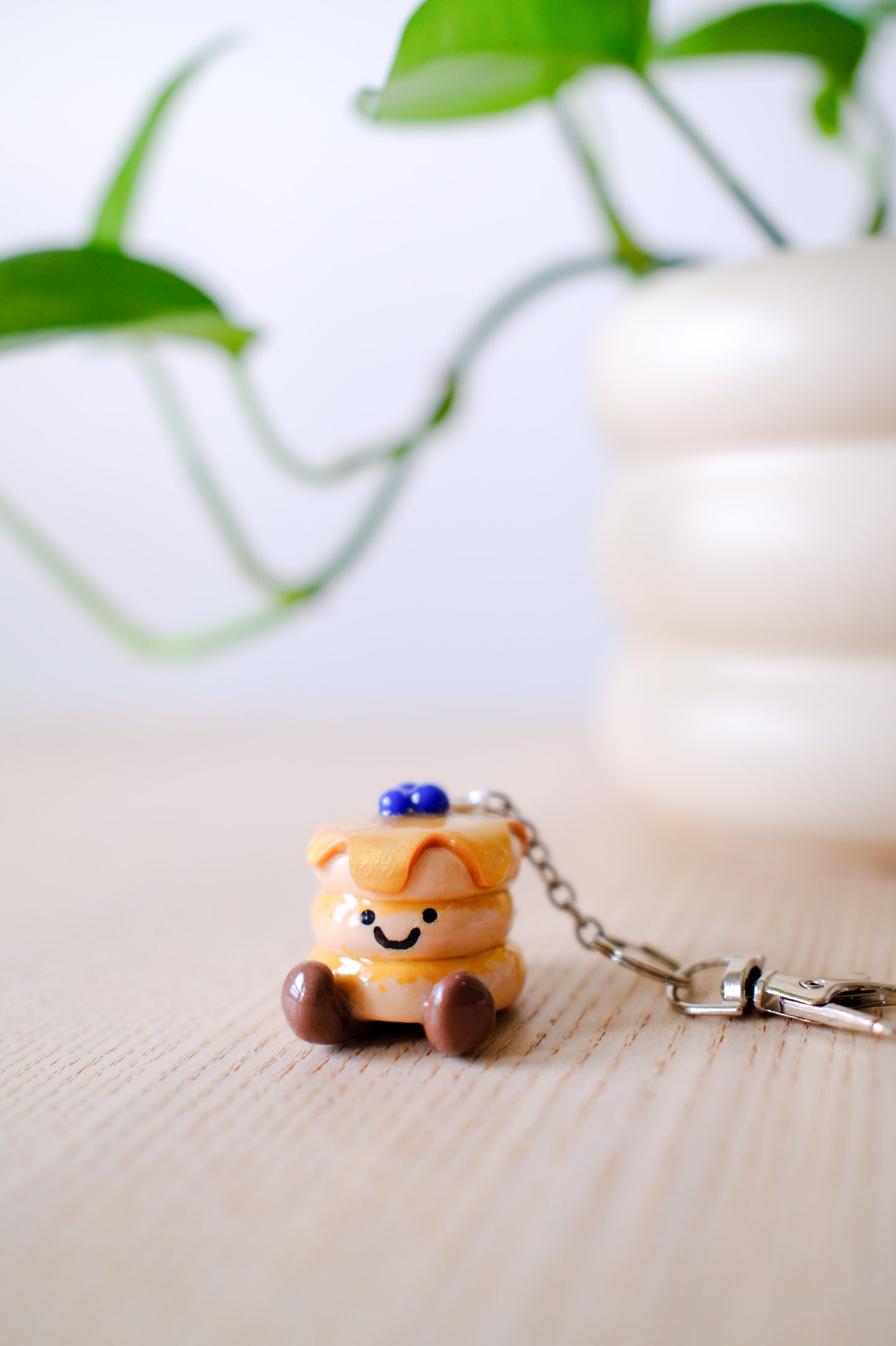 Pancake Jellycat Keychain