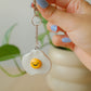 Fried Egg and Chicken Keychain