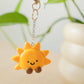 Jellycat Sun and Pickle Keychain