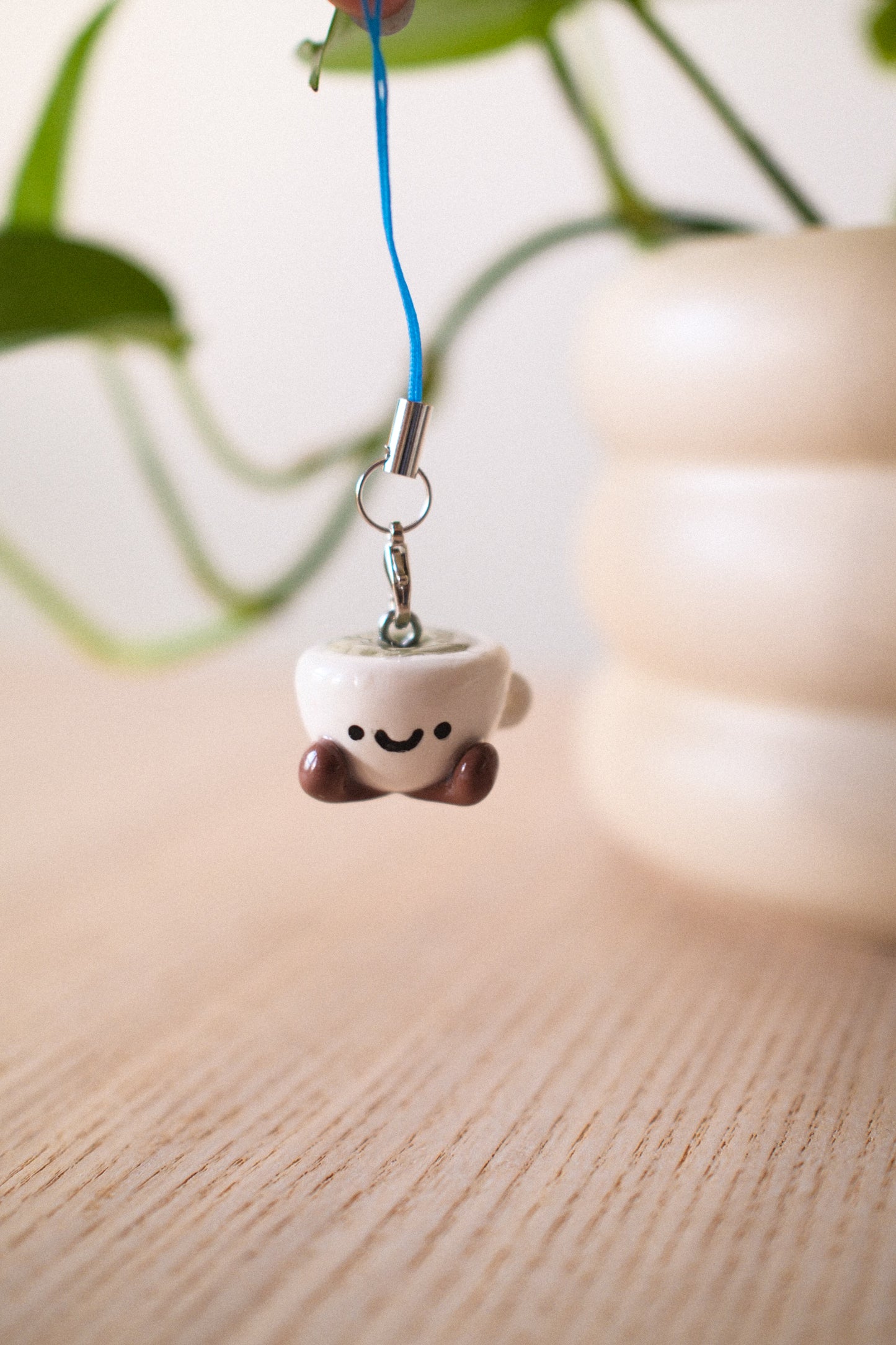 Matcha Latte Phone Charm