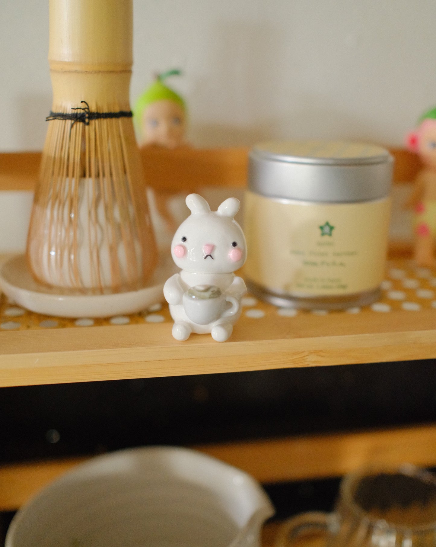 Matcha Bunny Desk Friend