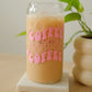 Cute Coffee Glass Cup