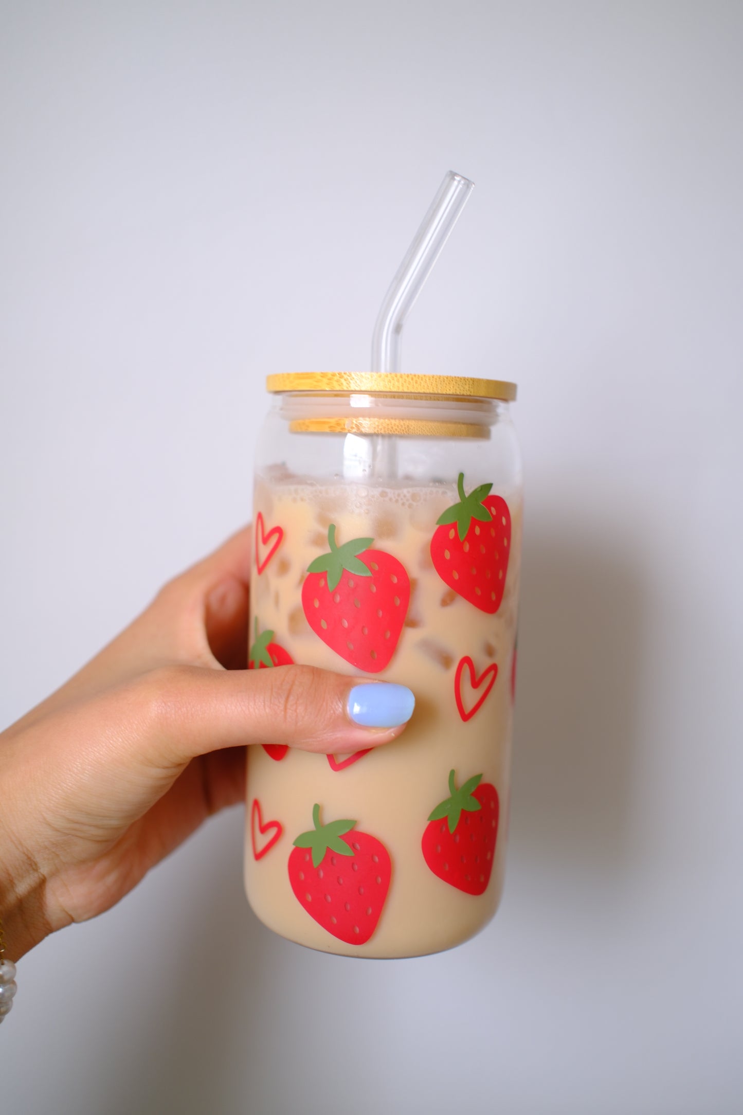 Strawberry Print Cup