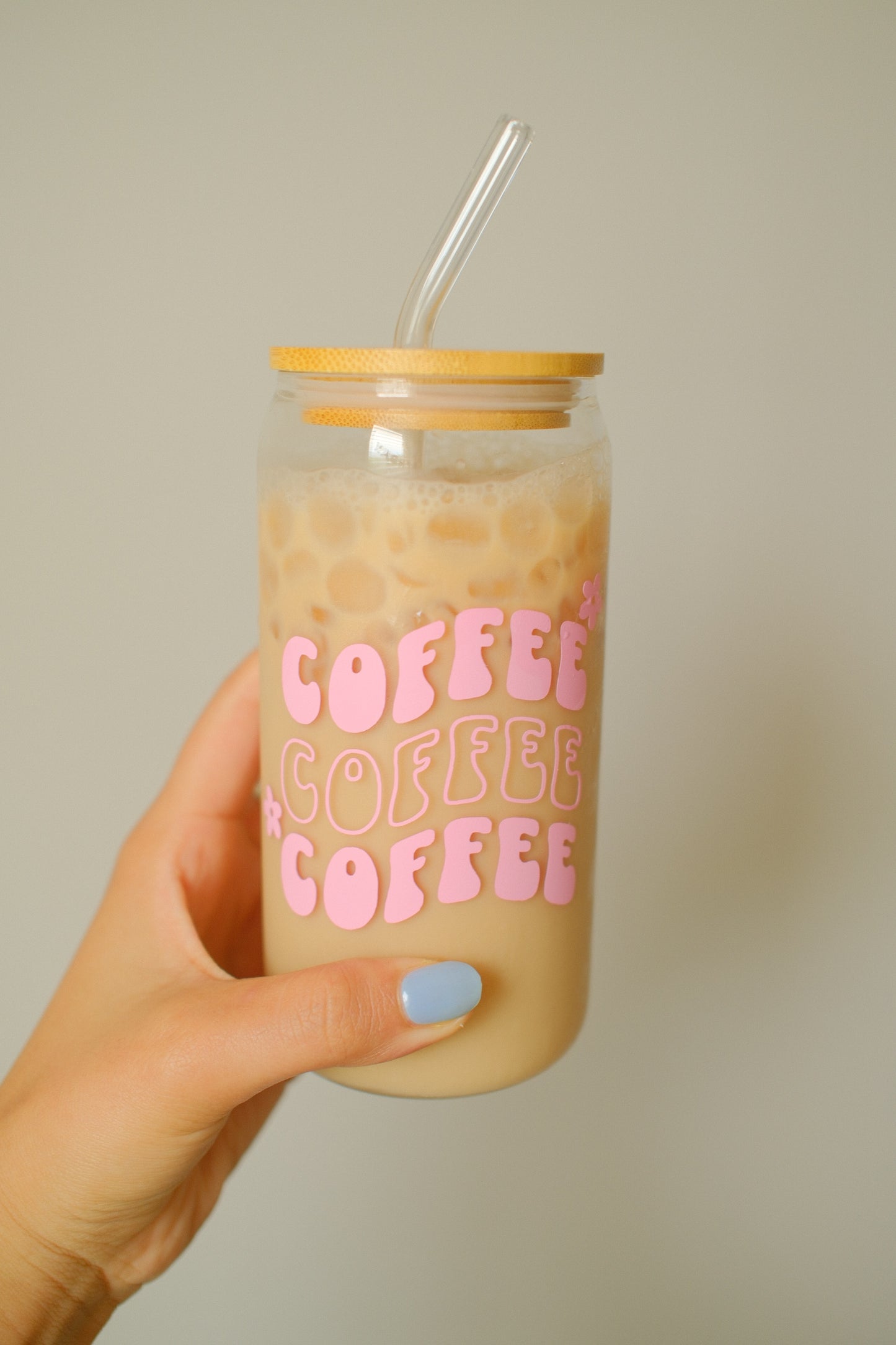 Cute Coffee Glass Cup