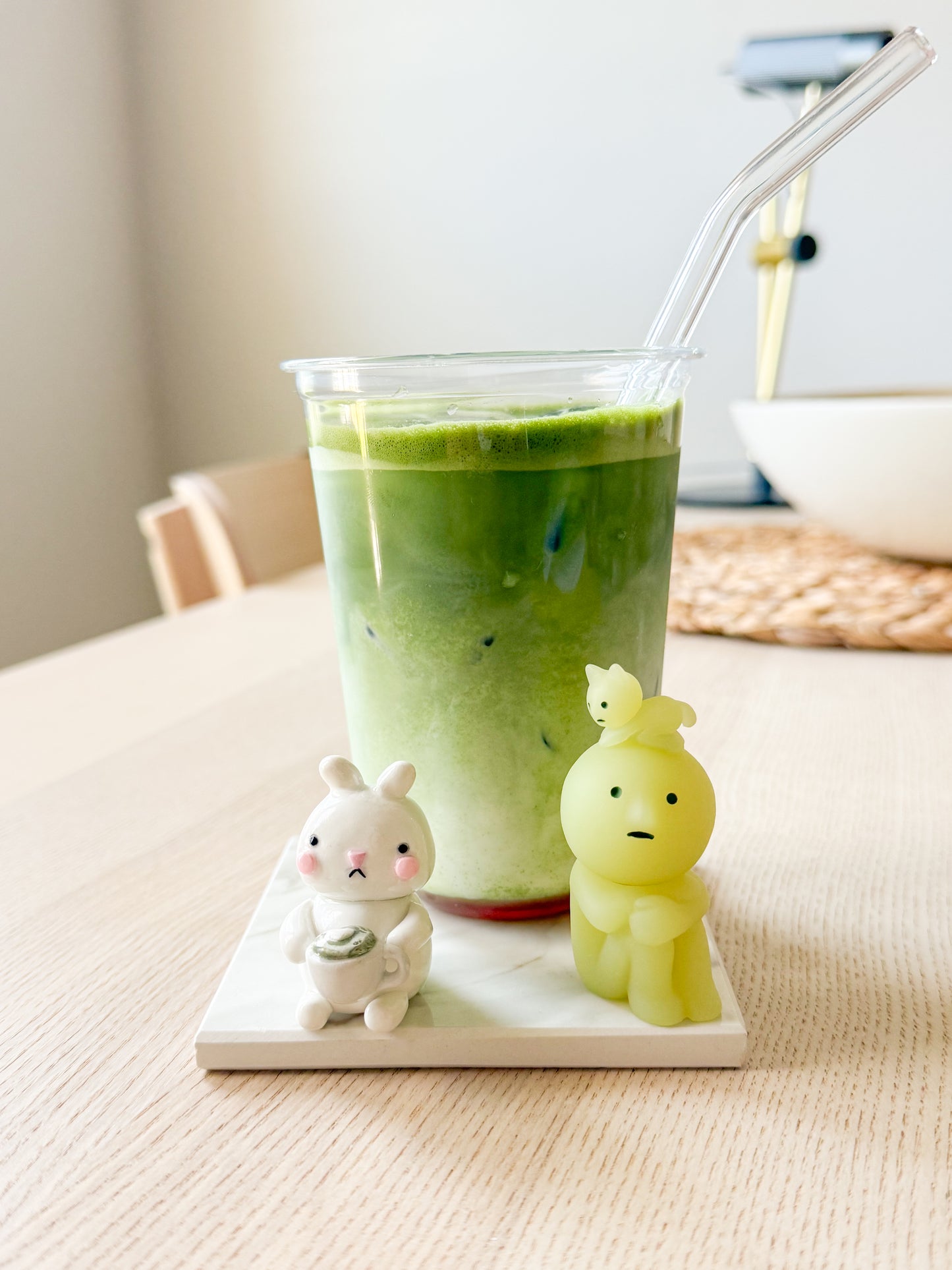 Matcha Bunny Desk Friend