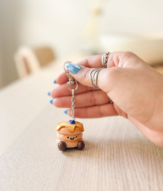 Pancake Jellycat Keychain