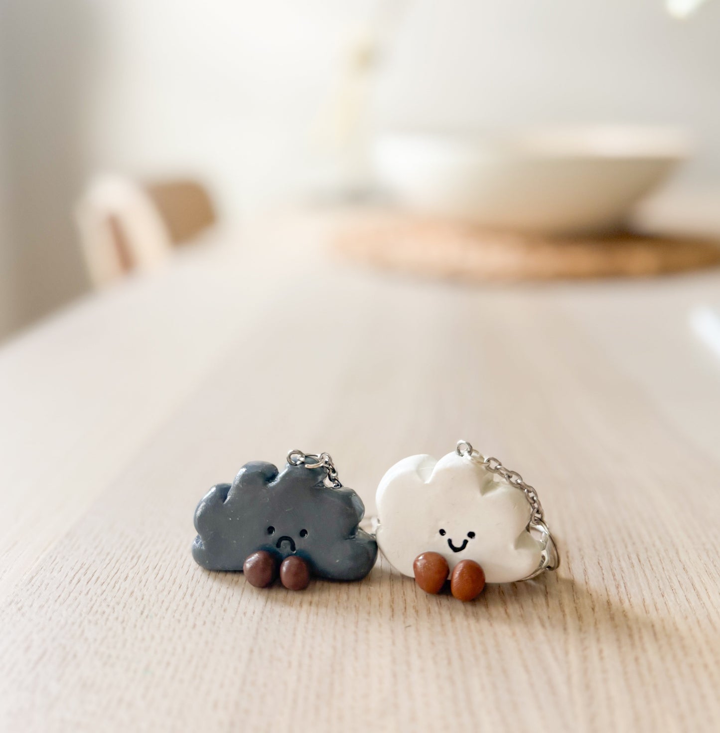 Cloud Jellycat Keychain