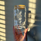 Custom Name Flower Glass Cup