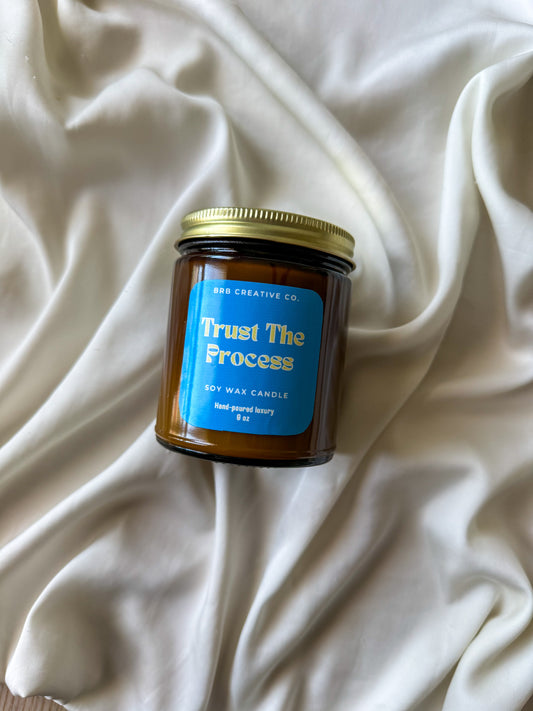 Trust The Process Candle
