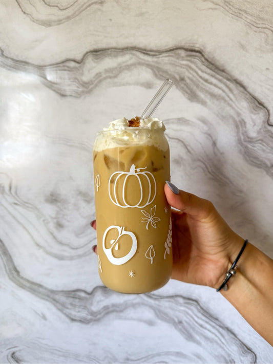 Pumpkin Print Cup
