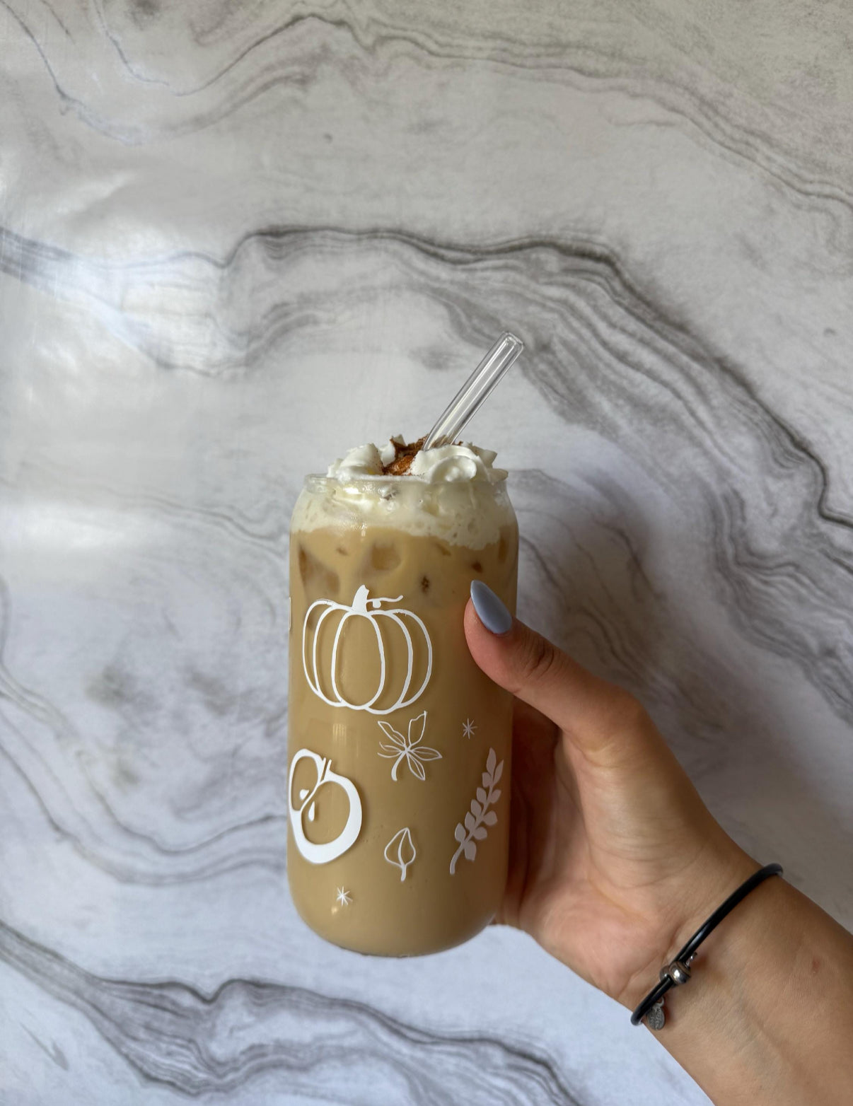 Pumpkin Print Cup