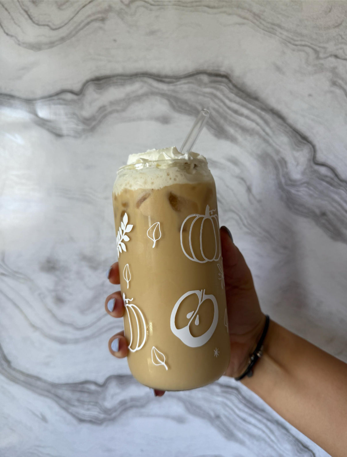 Pumpkin Print Cup