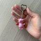 Apple Pig Keychain