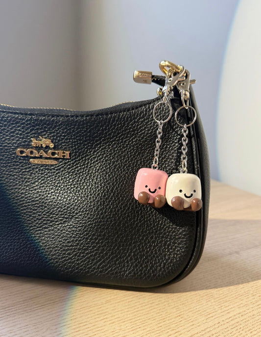 Marshmallow Jellycat Keychain