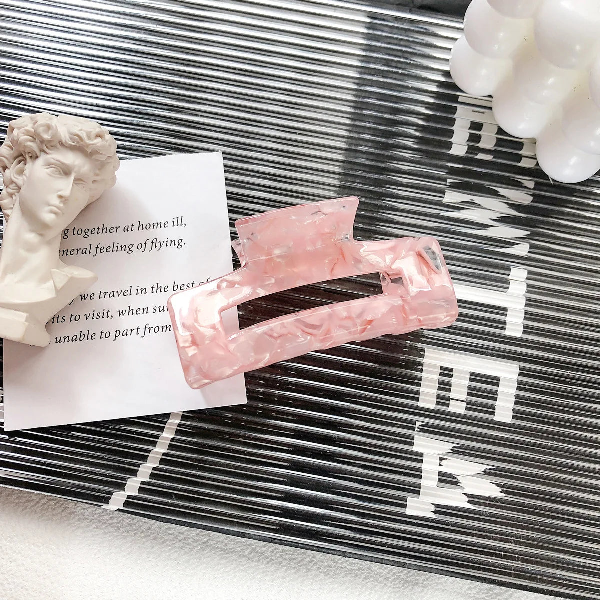 Pink Small Hair Claw