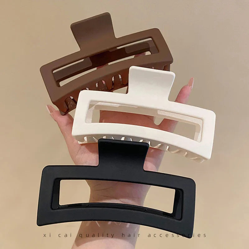Brown Extra Large Hair Claw