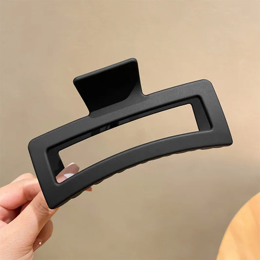 Black Extra Large Hair Claw