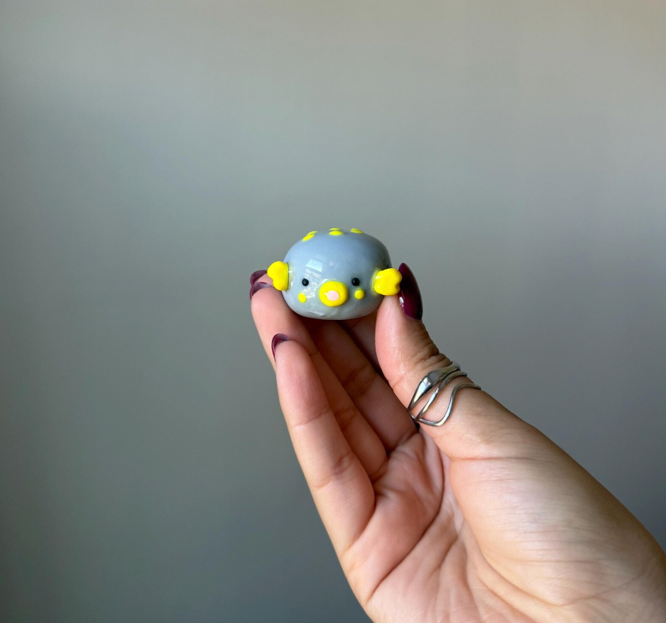 Puffer Fish Desk Friend