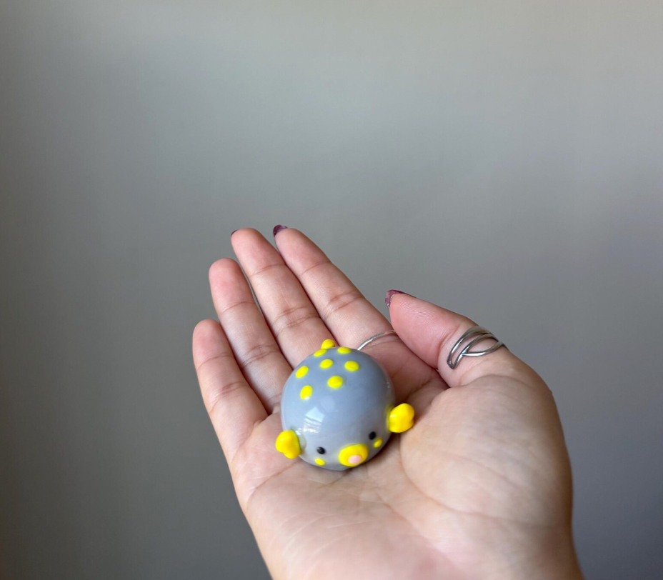 Puffer Fish Desk Friend