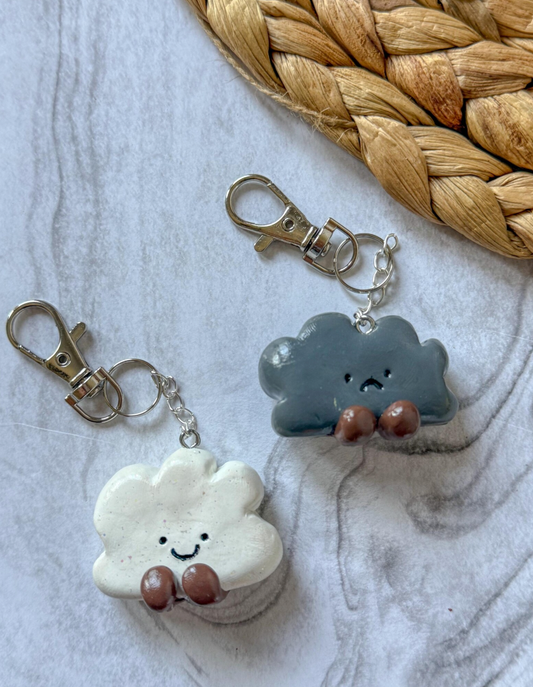 Cloud Jellycat Keychain