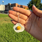 Fried Egg and Chicken Keychain