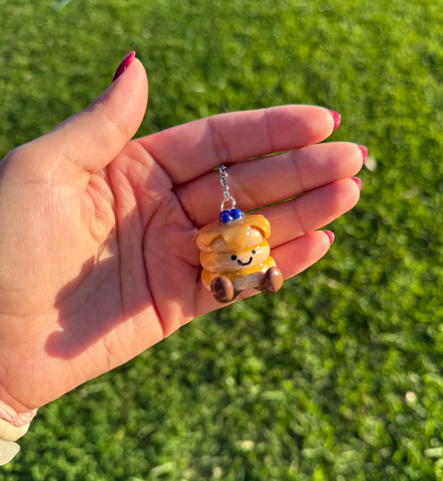 Pancake Jellycat Keychain