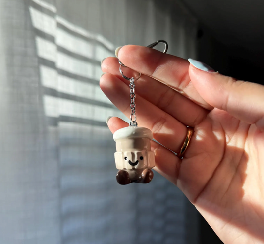 Coffee Jellycat Keychain