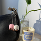 Marshmallow Jellycat Keychain
