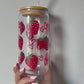 Strawberry Print Cup
